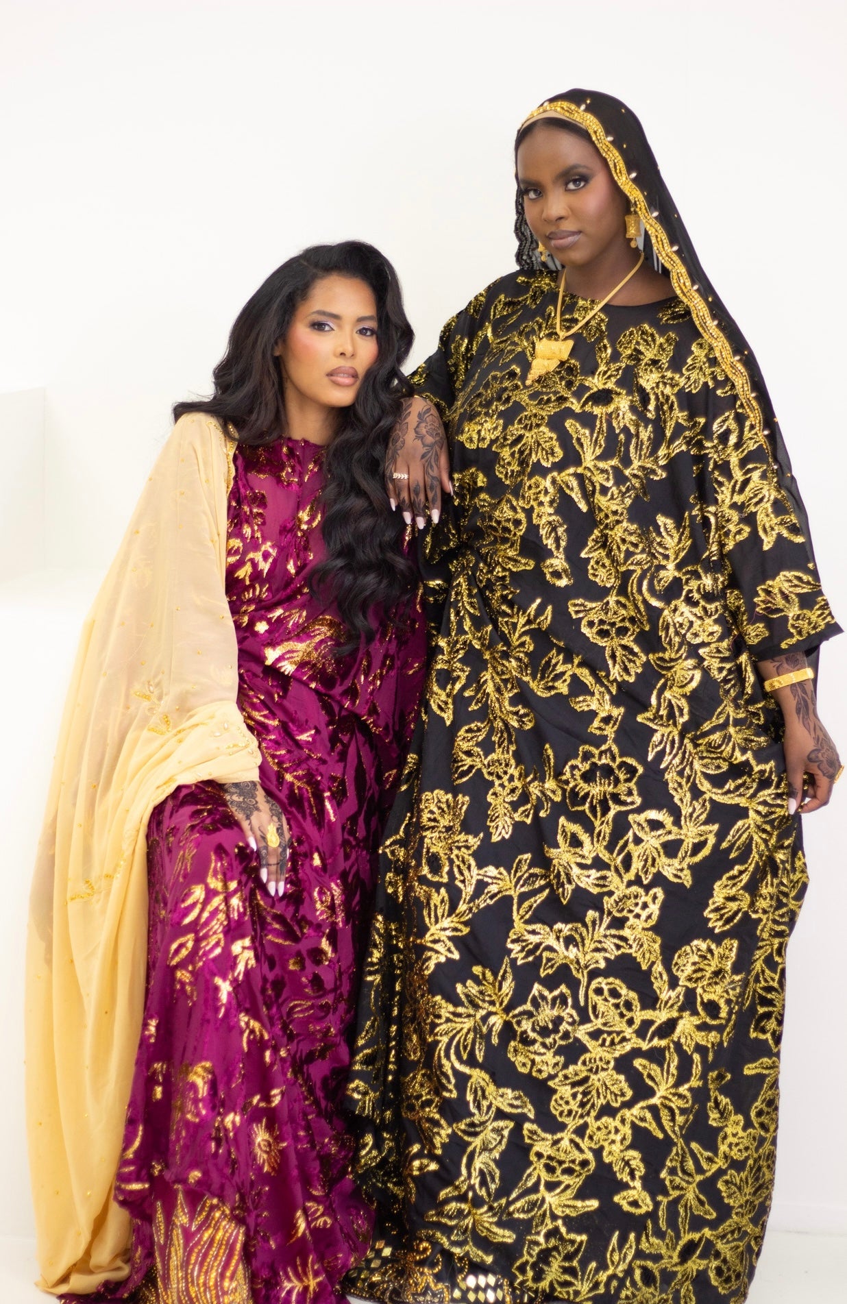 Noir Gold & Plum Gold Collection